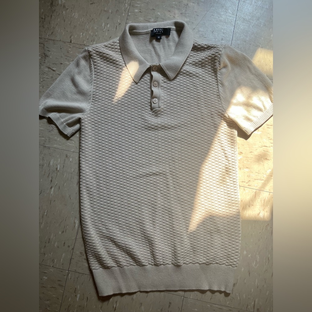 Knitted Polo Shirt